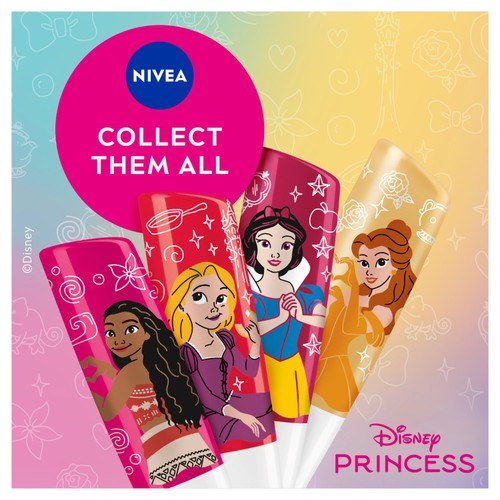 NIVEA Disney Princess Snow White Candy Apple Lip Balm 4.8g thumbnail 2