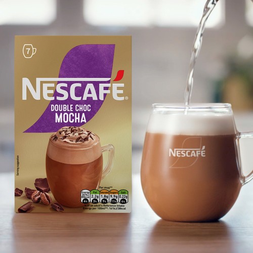 Nescafe Mocha Double Chocolate Instant Coffee 7 Sachets  thumbnail 2