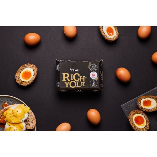 St.Ewe Rich Yolk 6 Free-Range Eggs Large thumbnail 2