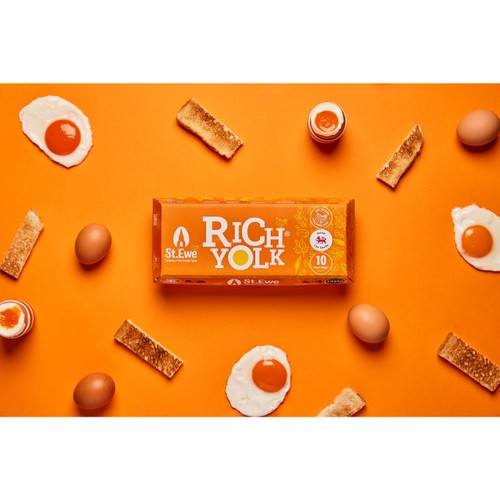 St Ewe Rich Yolk Mixed Weight Free Range Eggs thumbnail 5