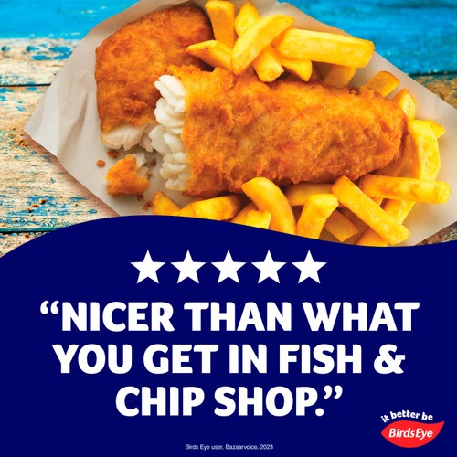 Birds Eye 4 Battered Haddock Fish Fillets 400g thumbnail 3