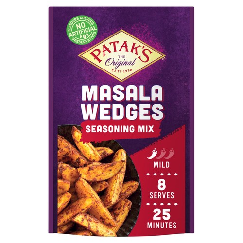 Patak's Masala Wedges Seasoning Mix 25g