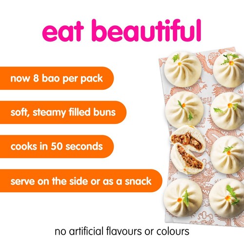 Itsu Teriyaki Chicken 8 Bao Buns thumbnail 2