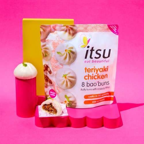 Itsu Teriyaki Chicken 8 Bao Buns thumbnail 4