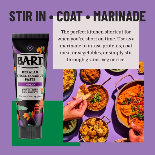 Bart Indian Keralan Spiced Coconut Paste 80g thumbnail 3