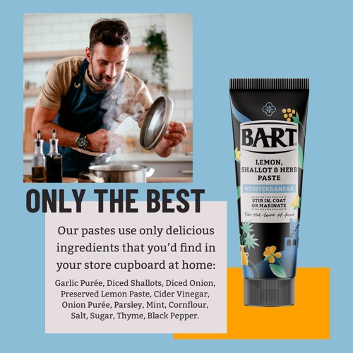 Bart Mediterranean Lemon, Shallot & Herb Paste 80g thumbnail 4