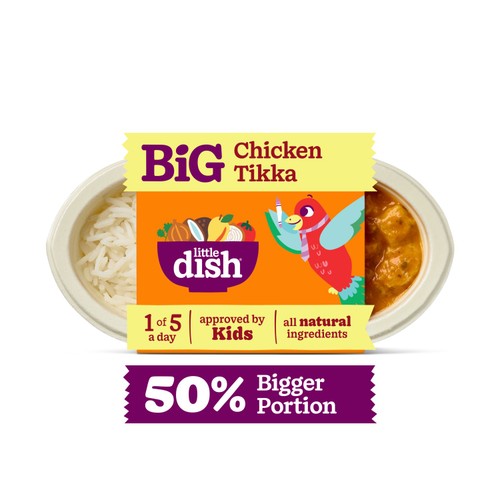 Little Dish BIG Chicken Tikka Kids Meal 300g thumbnail 2
