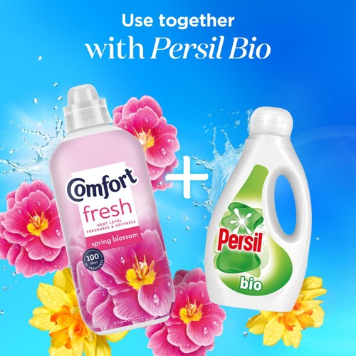 Comfort Fresh Fabric Conditioner Spring Blossom 31 Washes thumbnail 4