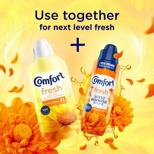 Comfort Fresh Scent Booster Elixir Sunshiny Days 460ml thumbnail 4