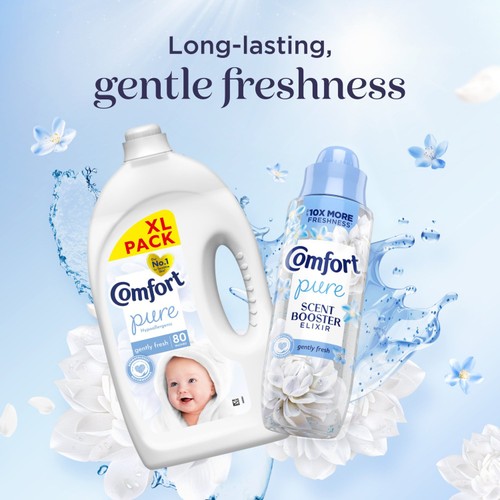 Comfort Fabric Conditioner Pure Sensitive Skin 80 Washes thumbnail 4