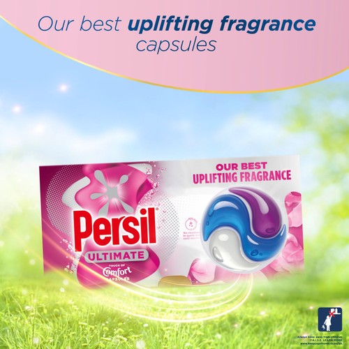 Persil Ultimate Washing Capsules Touch of Comfort 24 Washes thumbnail 2