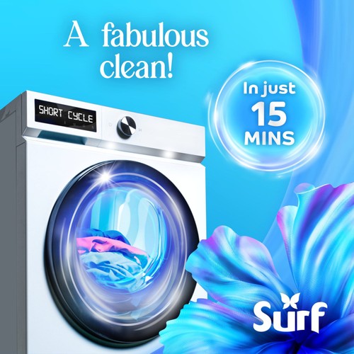 Surf Magnifi-Scent Wash Laundry Liquid Aqua Bliss 31 Washes thumbnail 2