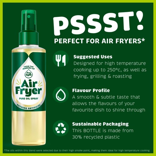 Frylight Air Fryer Oil Spray 200ml thumbnail 2