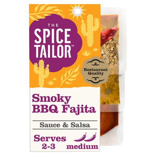 The Spice Tailor Mexican Smoky BBQ Fajita Sauce & Salsa Meal Kit thumbnail 2