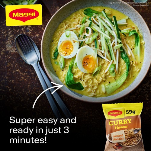 Maggi Min Instant Noodles Curry Flavour thumbnail 3
