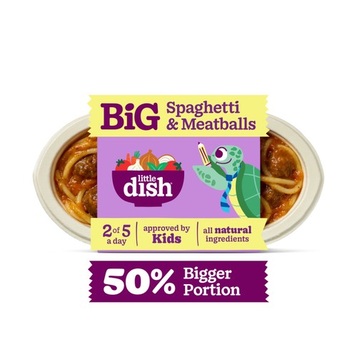 Big Dish Pasta & Meatballs 300g from Little Dish