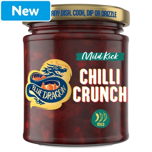 Blue Dragon Mild Kick Chilli Crunch 180g