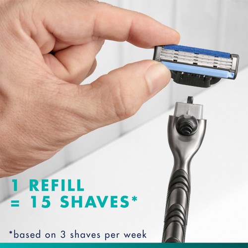 Gillette Mach 3 Starter Kit Handle +4 Blades thumbnail 2