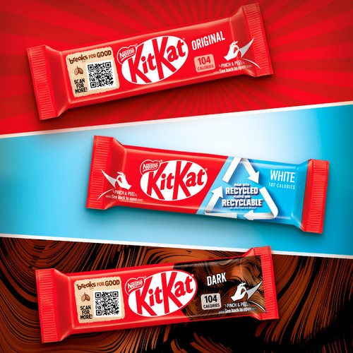 KitKat 2 Finger Milk Chocolate Biscuit Bars 12 Pack Multipack x 20.7g thumbnail 4