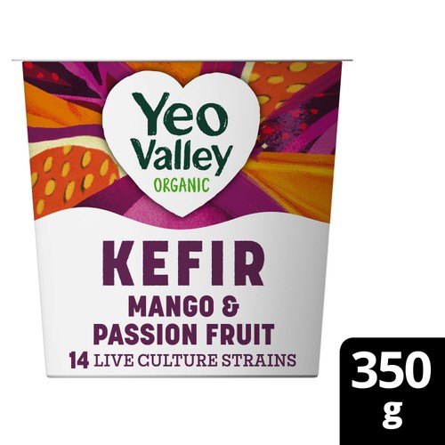 Yeo Valley Organic Kefir Mango & Passionfruit Yoghurt