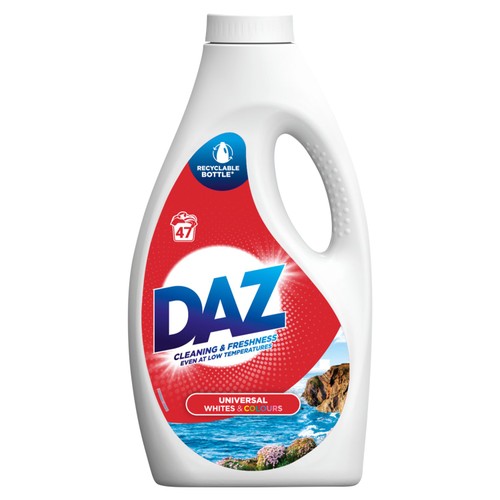 Daz White & Colour Laundry Liquid 47 Washes