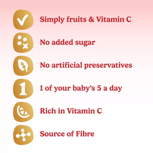 Cow & Gate Apple, Banana with Coconut Milk Baby Food Pot 6+ Months 4x95g thumbnail 3