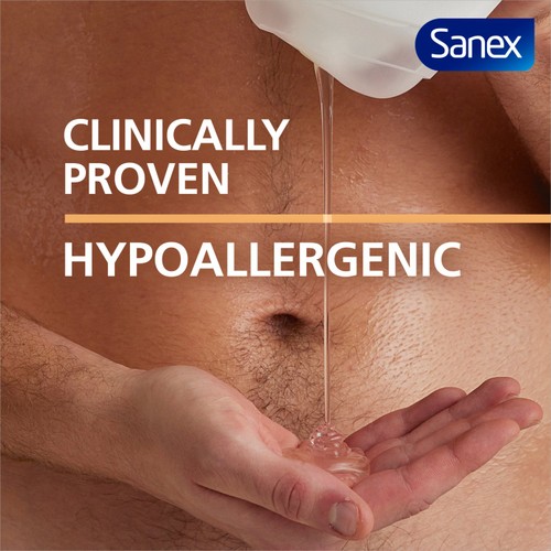 Sanex Zero% Hypoallergenic Nourishing Shower Gel Body Wash thumbnail 4