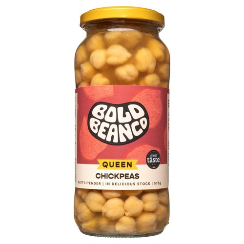 Bold Bean Queen Chickpeas 570g thumbnail 2