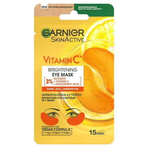 Garnier Brightening Eye Mask with Vitamin C thumbnail 2