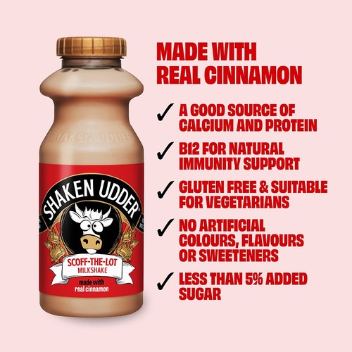 Shaken Udder Scoff-the-Lot Milkshake 330ml thumbnail 4