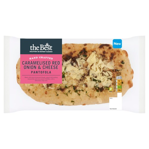 Morrisons The Best Red Onion & Cheese Pantofola 265g