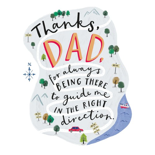 Father's Day Card Thanks Dad