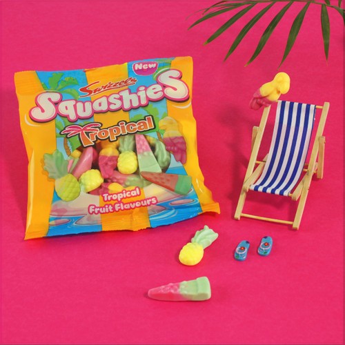 Swizzels Squashies Tropical 100g thumbnail 2