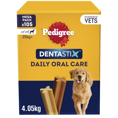 Pedigree Dentastix Daily Dental Chews Large Dog 105 Sticks