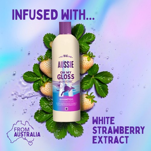Aussie Oh My Gloss Shampoo 400ml thumbnail 3