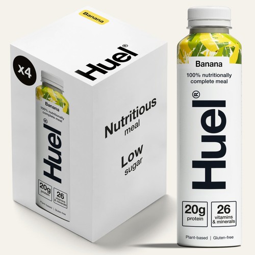 Huel Ready-To-Drink Banana 4x500ml thumbnail 2