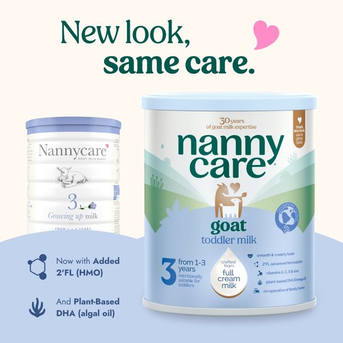 Nanny Care Stage 3 Growing Up Milk Goat Milk 1-3 Years 800g thumbnail 4