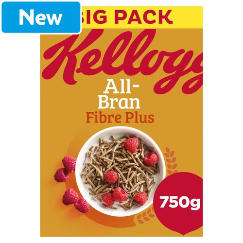 Kellogg's All Bran Fibre Plus Breakfast Cereal 750g