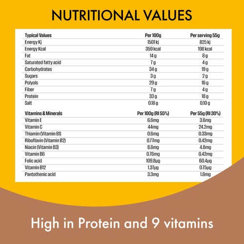 Fulfil White Choc Cookies & Cream Vitamin & Protein Bar 55g thumbnail 4