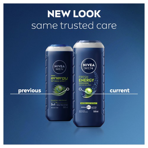 NIVEA MEN Sensitive Shower Gel 500ML thumbnail 3