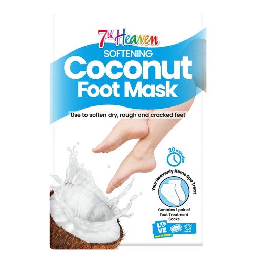 7th Heaven Coconut Foot Mask thumbnail 2