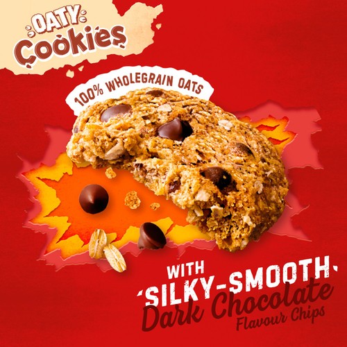 Mcvitie's Hobnobs Biscuits Oaty Cookies Dark Chocolate 155g thumbnail 3