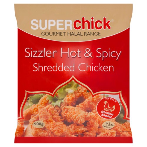 Sizzler Hot & Spicy Shredded Chicken 500g