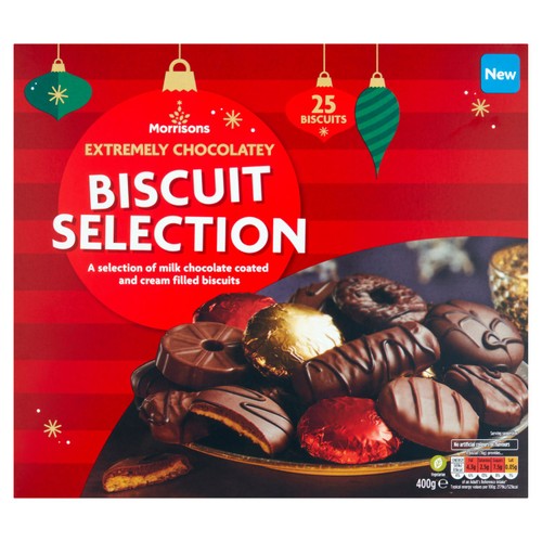 Morrisons Extremely Chocolatey Biscuit Selection Milk Chocolate 