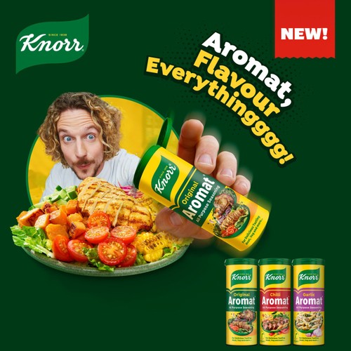 Knorr Aromat Garlic All Purpose Seasoning 90g thumbnail 3