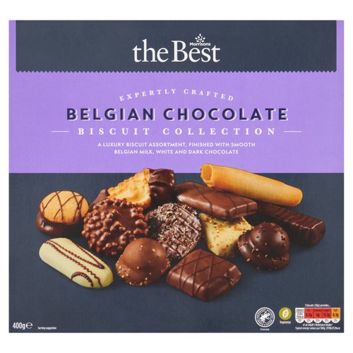 Morrisons The Best Belgian Chocolate Biscuit Assortment 
