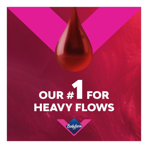Bodyform Ultimate Ultra Long Sanitary Towels Wings 10 Pack thumbnail 2