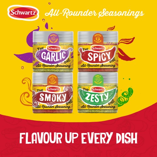 Schwartz All Rounder Spicy Seasoning 100g thumbnail 5