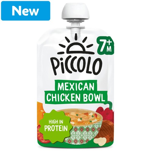 Piccolo Baby Organic Mexican Chicken Bowl 130g