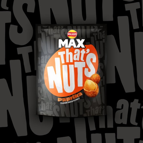 That's Nuts Walkers Max Paprika Sharing Coated Peanuts 160g thumbnail 3